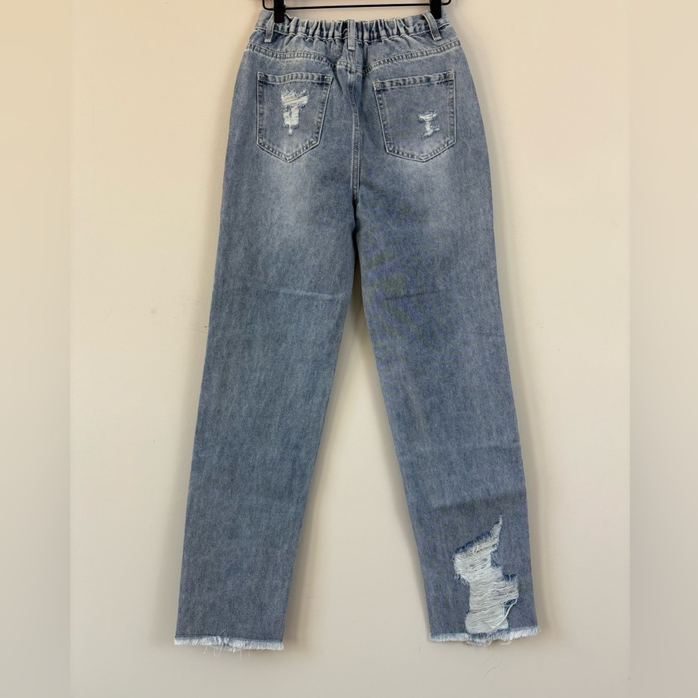 NET! Dance Marvel Distressed Jeans - Picture 3 of 9